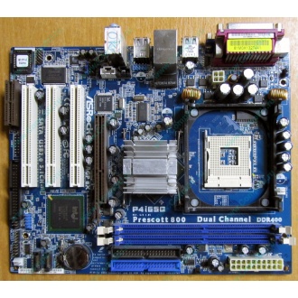 Материнская плата ASRock P4i65G socket 478 (без задней планки-заглушки)  (Дмитров)