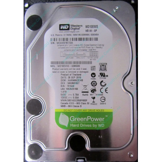 Б/У жёсткий диск 1Tb Western Digital WD10EVVS Green (WD AV-GP 1000 GB) 5400 rpm SATA (Дмитров)