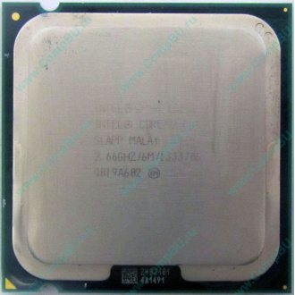 Процессор Б/У Intel Core 2 Duo E8200 (2x2.67GHz /6Mb /1333MHz) SLAPP socket 775 (Дмитров)