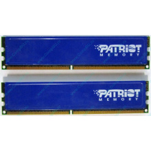 Память 1Gb (2x512Mb) DDR2 Patriot PSD251253381H pc4200 533MHz (Дмитров)