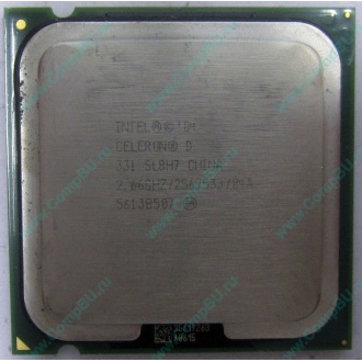 Процессор Intel Celeron D 331 (2.66GHz /256kb /533MHz) SL8H7 s.775 (Дмитров)
